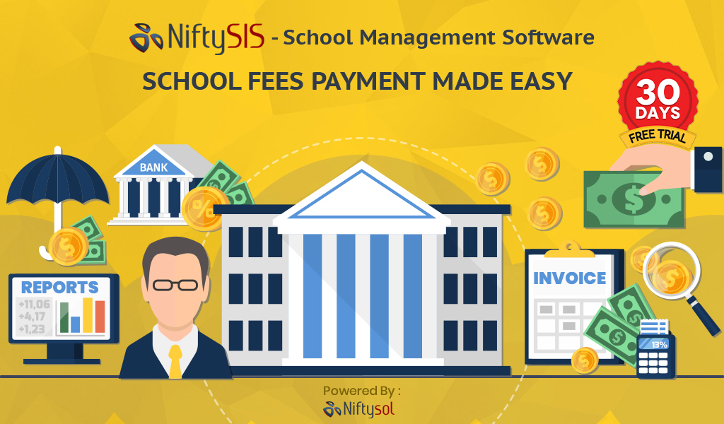 Online School Fees ERP  system